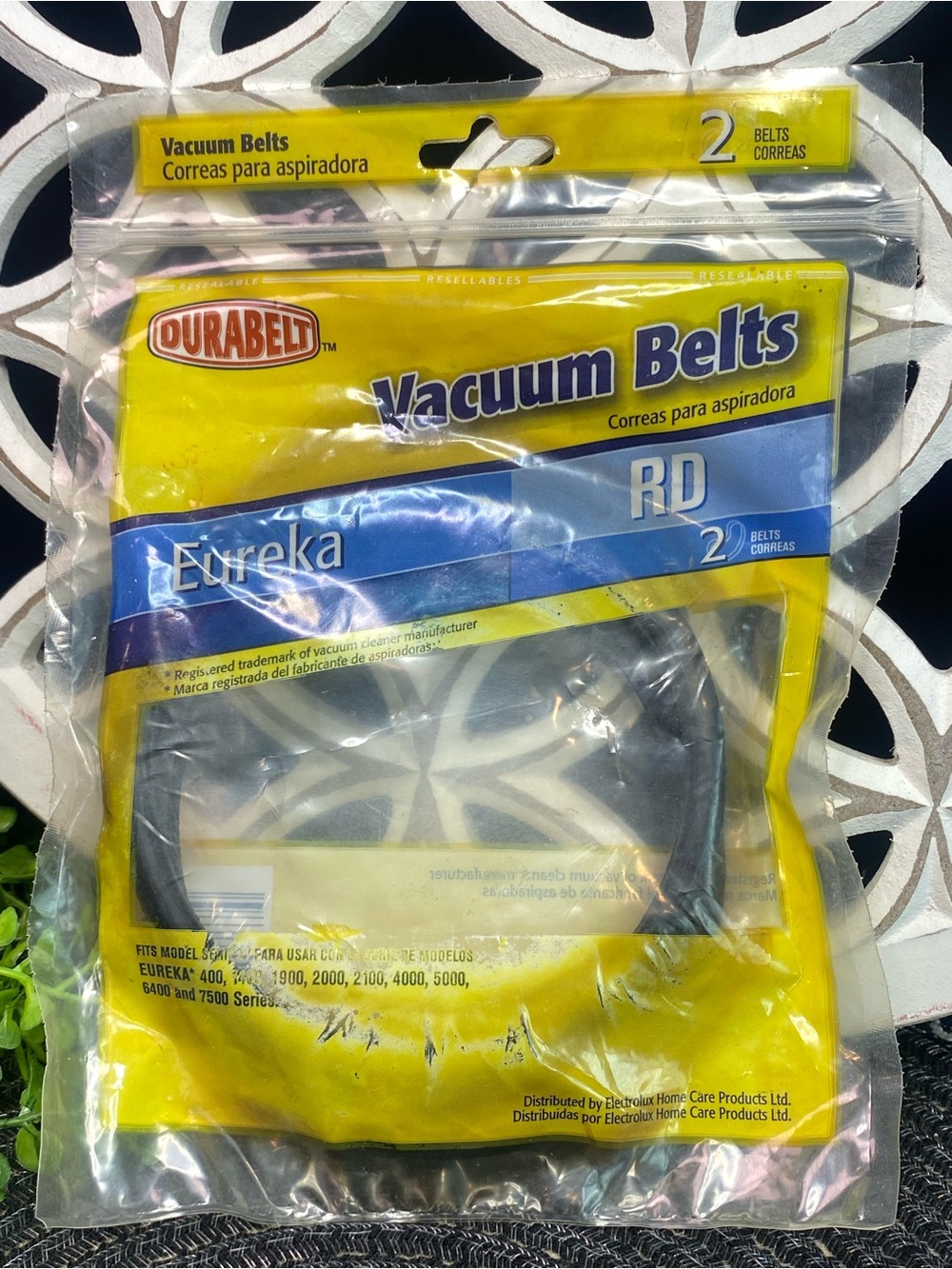 New Durabelt Vacuum Belts RD for Eureka - 2 Pack